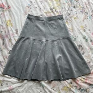 Zara Flare Skirt Size Medium Blue/Gray